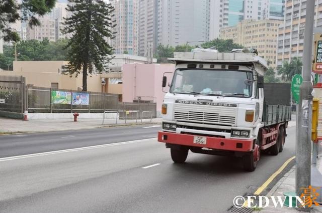 日系欧系车型占主流香港街头卡车客车实拍中