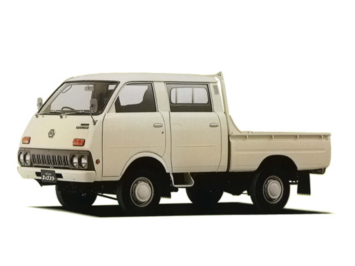 1976年双排驾驶室cabstar车型诞生,至于是否为日本轻卡"双排座"首创