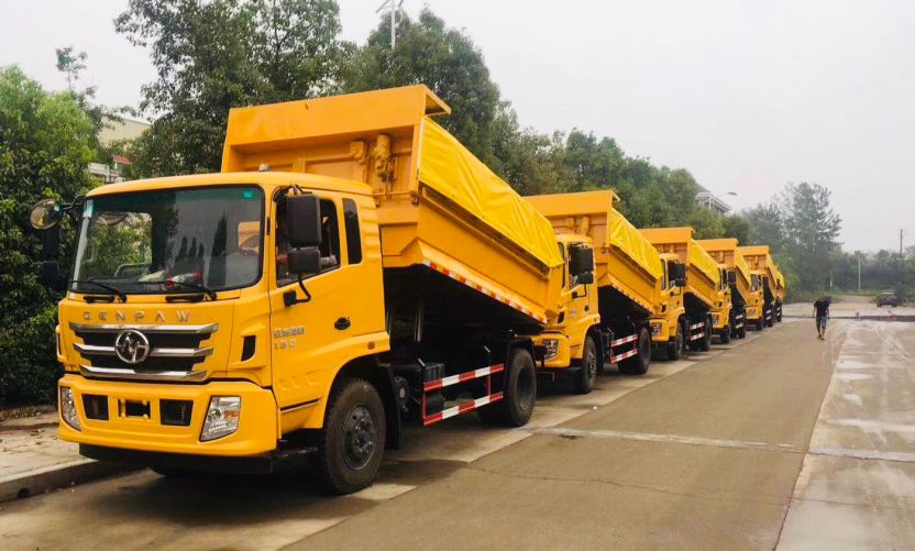 城乡建设主力军工程之王红岩杰豹4x2自卸车了解下