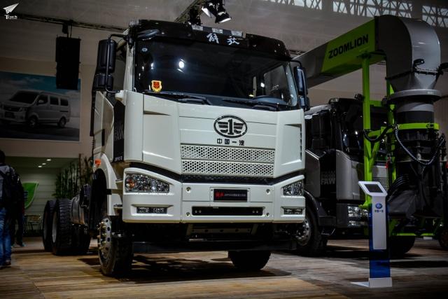 渣土车也可以很高端 一汽解放J6P智能渣土自卸车图解 - 第2张