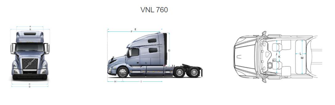 空调、冰箱、微波炉全都有,卧铺106cm宽,沃尔沃长头卡车VNL详解 - 第15张 - 提加商用车网 空调、冰箱、微波炉全都有,卧铺106cm宽,沃尔沃长头卡车VNL详解 - 第15张