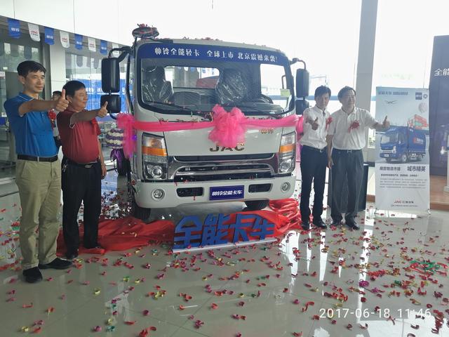 江淮轻卡还有潍柴发动机车型？帅铃全能卡车北京上市 - 第2张