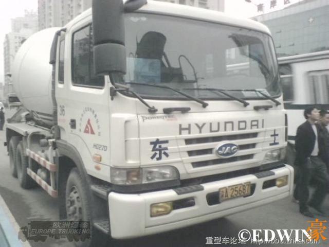 江淮格尔发最初的原型车?韩国现代HD260重卡实拍 - 第4张 - 提加商用车网 江淮格尔发最初的原型车?韩国现代HD260重卡实拍 - 第4张