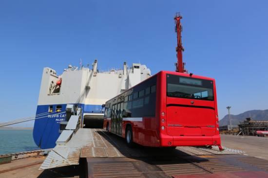 冲进日韩垄断市场 200辆宇通客车发往巴基斯坦 - 第1张 - 提加商用车网 冲进日韩垄断市场 200辆宇通客车发往巴基斯坦 - 第1张