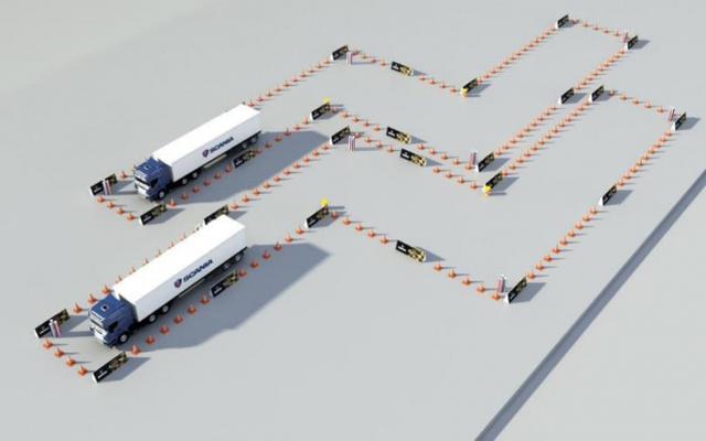 难倒一堆老司机 斯堪尼亚卡车驾驶员大赛遭遇最难总决赛？