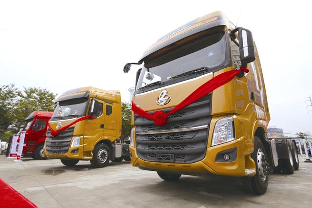 乘龙H7重卡蚌埠上市 东风柳汽发力北方卡车市场