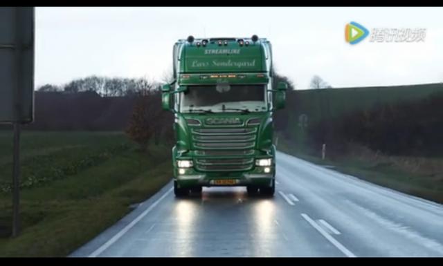 实力够强 小伙免费获赠斯堪尼亚V8定制版卡车