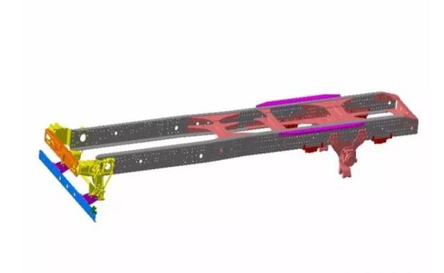 治超新规下车重被一再刷新 7.7吨北奔新款6X4重卡上市