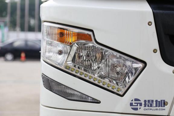 欧系、日系卡车的集合体?华菱汉马H6港口牵引车实拍 - 第4张 - 提加商用车网 欧系、日系卡车的集合体?华菱汉马H6港口牵引车实拍 - 第4张