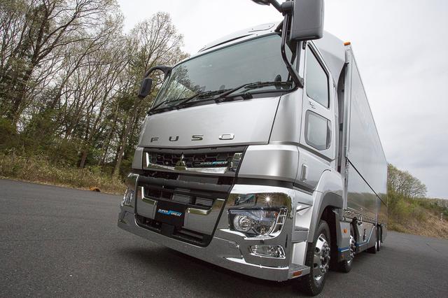 后视镜都有雨刮器，奢华到不敢想象？日本三菱新款重卡详解