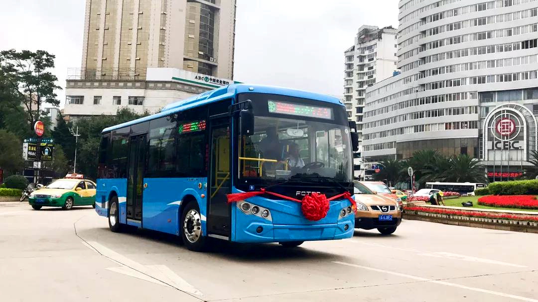 守护云南曲靖宜居之城,100辆福田欧辉新能源公交上线 - 第6张 - 提加商用车网 守护云南曲靖宜居之城,100辆福田欧辉新能源公交上线 - 第6张