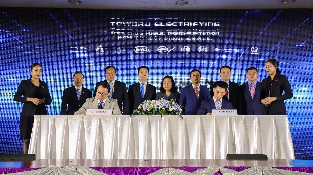 加速布局海外市场,比亚迪完成泰国史上最大规模电动车交付 - 第2张 - 提加商用车网 加速布局海外市场,比亚迪完成泰国史上最大规模电动车交付 - 第2张