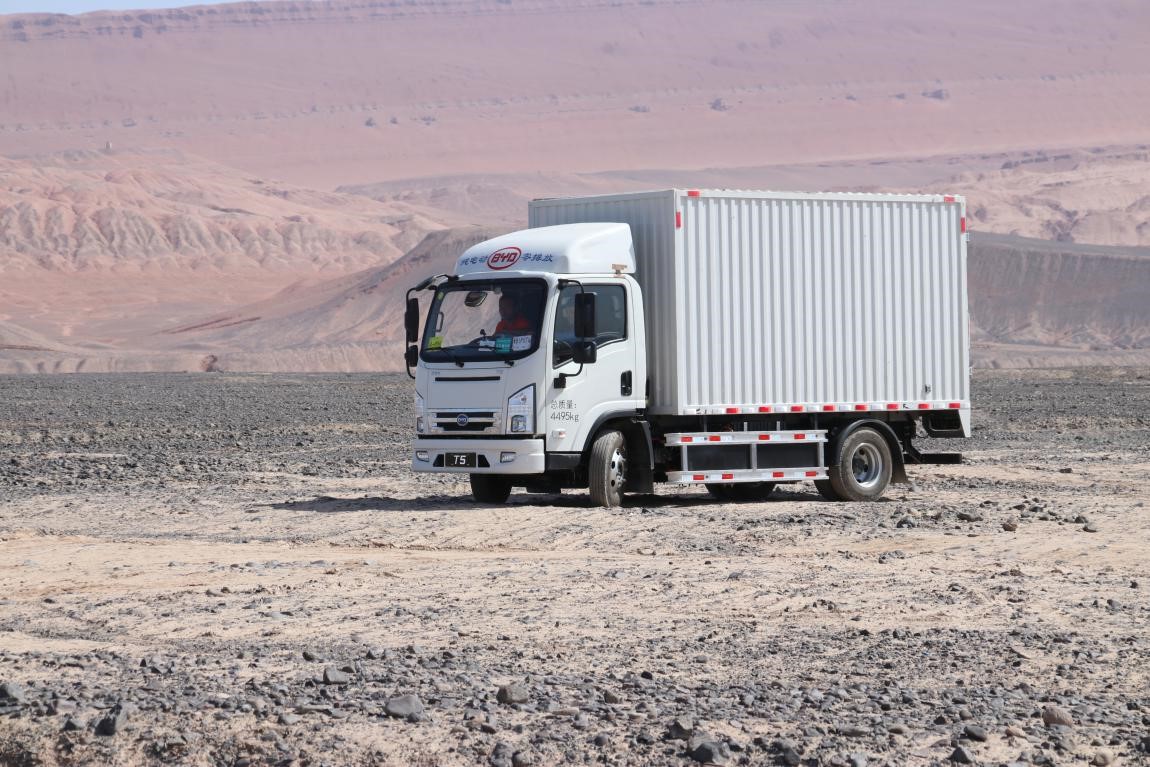 真金不怕火炼,比亚迪T5A纯电动卡车挑战吐鲁番高温测试 - 第4张 - 提加商用车网 真金不怕火炼,比亚迪T5A纯电动卡车挑战吐鲁番高温测试 - 第4张