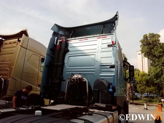 进口卡车界的网红 沃尔沃FM500马力牵引车实拍 - 第8张 - 提加商用车网 进口卡车界的网红 沃尔沃FM500马力牵引车实拍 - 第8张