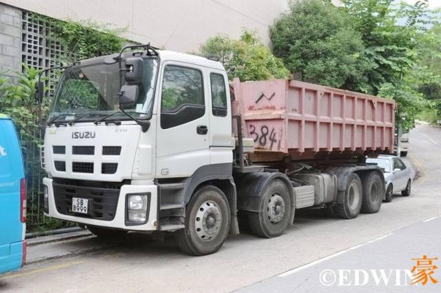 经典的日系卡车这里都有? 香港街头某货运停车场实拍 - 第7张 - 提加商用车网 经典的日系卡车这里都有? 香港街头某货运停车场实拍 - 第7张