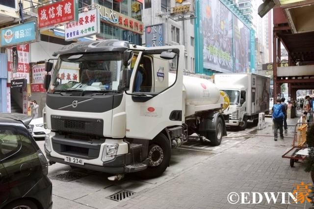 日系、欧系车型占主流  香港街头卡车、客车实拍（中）