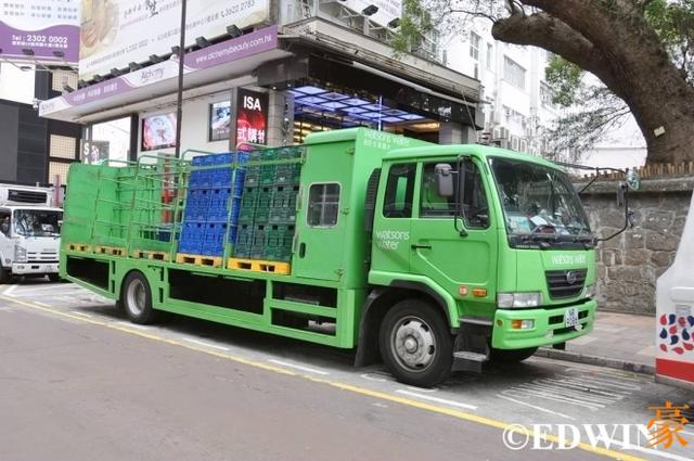 日系、欧系车型占主流  香港街头卡车、客车实拍（中）