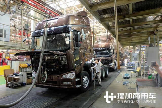 J6重卡是怎么生产的？深入解放卡车厂揭秘J6重卡生产过程