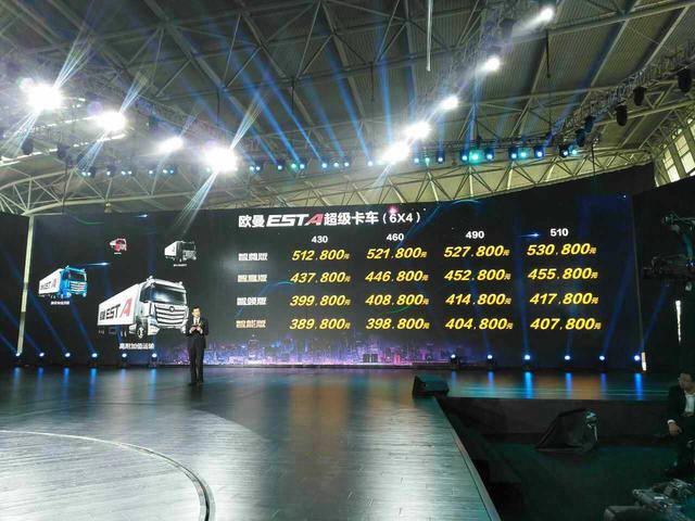 顶配超53万售价依然订单火爆？欧曼超级卡车上海上市 - 第2张