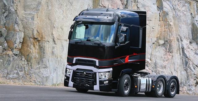 碳纤维外观+真皮内饰 雷诺新款T系高配版重卡详解