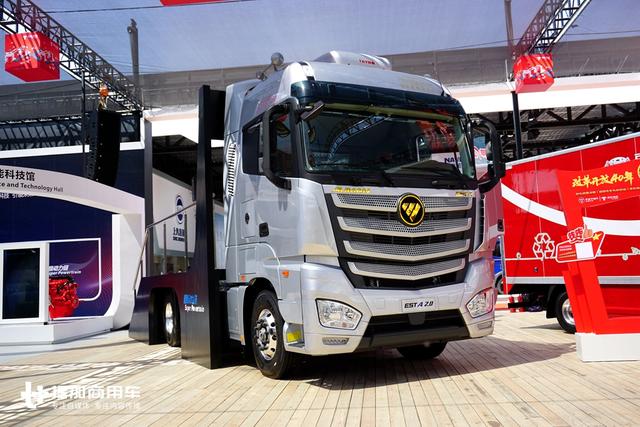 自动挡+8气囊,据说售价超50万,欧曼最高配重卡北京车展再亮相 - 第2张 - 提加商用车网 自动挡+8气囊,据说售价超50万,欧曼最高配重卡北京车展再亮相 - 第2张