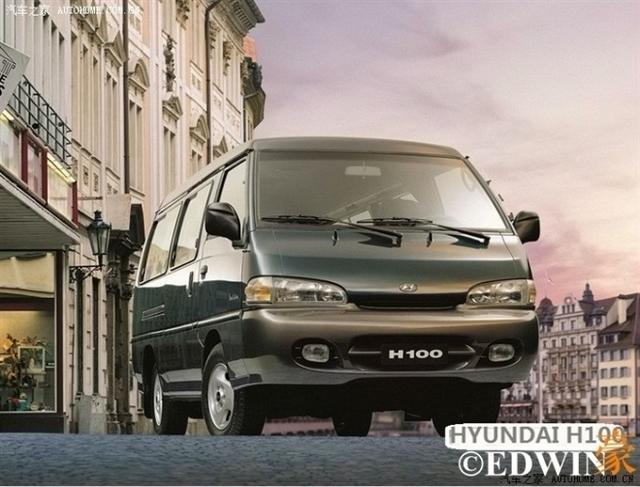 曾是金杯最强对手已没落的韩国现代h100面包车实拍