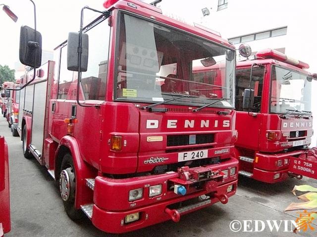 香港消防最爱的品牌？丹尼斯DENNIS经典消防车实拍