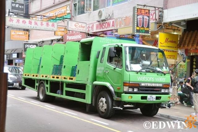 日系、欧系车型占主流  香港街头卡车、客车实拍（中）