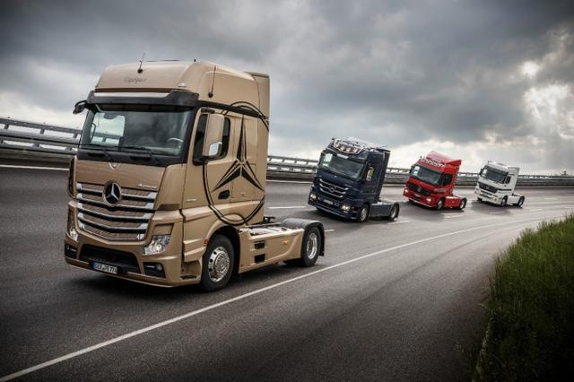 配有健身系统 奔驰Actros 20周年纪念卡车即将亮相 - 第1张 - 提加商用车网 配有健身系统 奔驰Actros 20周年纪念卡车即将亮相 - 第1张