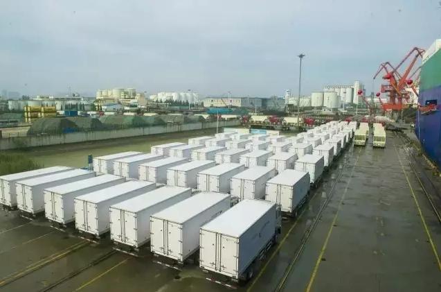 中国重卡出口第一大单？5239辆江淮格尔发交付完成