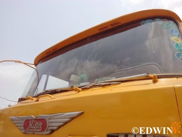 上个月刚退役 70年代的日野HH440卡车实拍 - 第7张