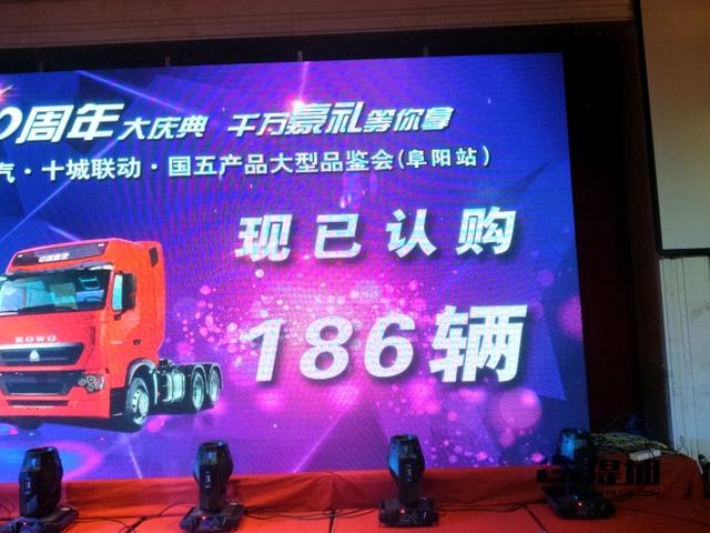 斩获186台订单 中国重汽国五车型品鉴会阜阳站落幕 - 第1张 - 提加商用车网 斩获186台订单 中国重汽国五车型品鉴会阜阳站落幕 - 第1张