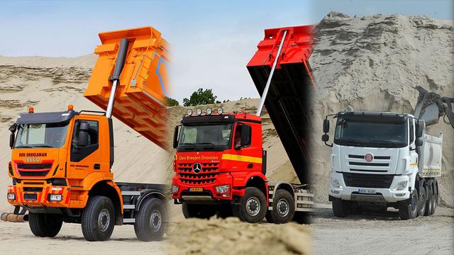 国产自卸车肯定拼不过,Ginaf和MAN自卸车最后一轴能转向 - 第2张 - 提加商用车网 国产自卸车肯定拼不过,Ginaf和MAN自卸车最后一轴能转向 - 第2张