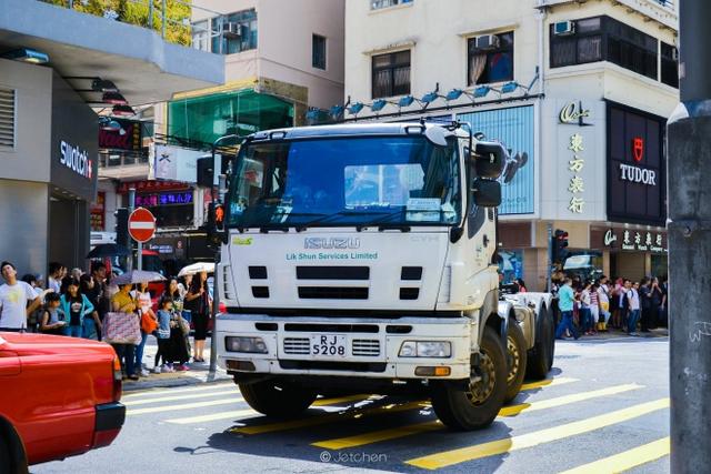 国内卡车爱好者必去？香港街头各类卡车实拍 - 第6张