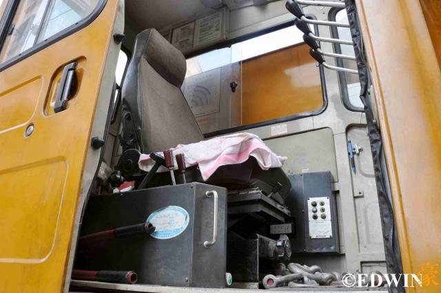 依然还皮实耐用？20多年的日本三菱吊车实拍 - 第38张