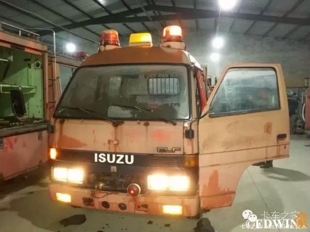 实用无国界 品质给力的日本五十铃消防卡车实拍