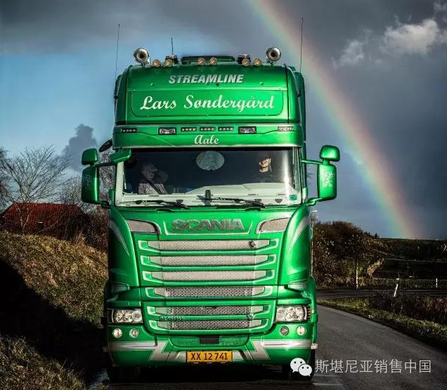 实力够强 小伙免费获赠斯堪尼亚V8定制版卡车 - 第2张