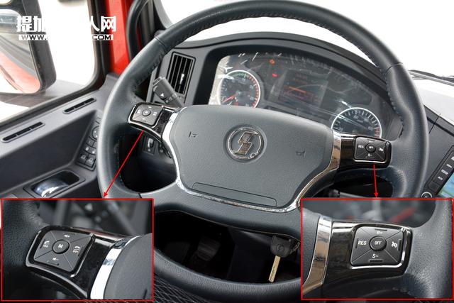 为新生代司机打造?德龙X3000黄金版大马力牵引车图解 - 第13张 - 提加商用车网 为新生代司机打造?德龙X3000黄金版大马力牵引车图解 - 第13张