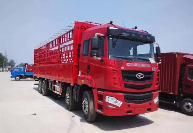 9米6货箱+轻量化设计 华菱汉马H6新款仓栅车图解 - 第1张