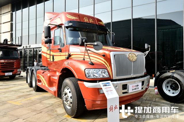 550马力新J6亮相年中会，上半年解放中重卡销量拿了多个第一 - 第5张