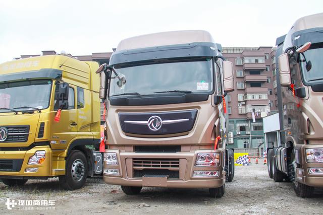 内饰谍照曝光，下一代天龙重卡配千升油箱，或用沃尔沃技术发动机 - 第1张