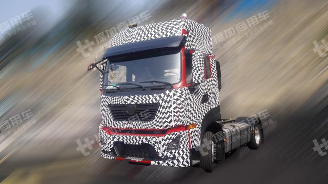 内饰谍照曝光，下一代天龙重卡配千升油箱，或用沃尔沃技术发动机 - 第7张