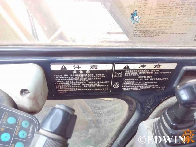 省心与便捷非国产工程机械能比？17年车龄的韩国现代挖掘机实拍 - 第30张