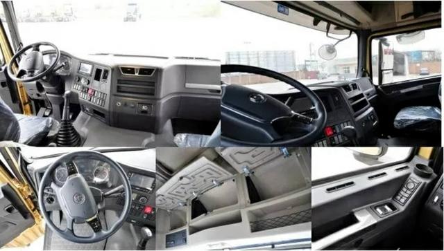 550马力的陕汽重卡怪兽，德龙X3000黄金之星牵引车亮点解读 - 第10张