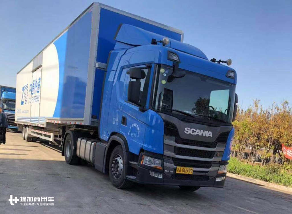 1300升容量油箱+液力缓速器,中通购入的低配版新款斯堪尼亚实拍 - 第1张 - 提加商用车网 1300升容量油箱+液力缓速器,中通购入的低配版新款斯堪尼亚实拍 - 第1张
