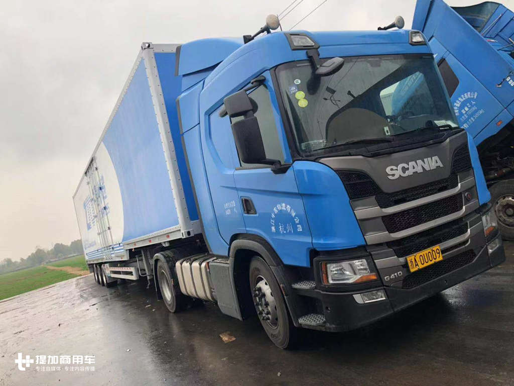 1300升容量油箱+液力缓速器,中通购入的低配版新款斯堪尼亚实拍 - 第9张 - 提加商用车网 1300升容量油箱+液力缓速器,中通购入的低配版新款斯堪尼亚实拍 - 第9张