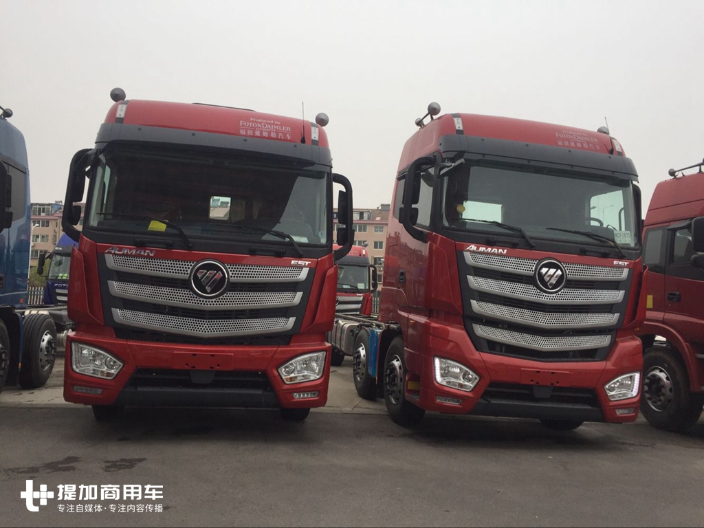 载货车也流行平地板驾驶室?欧曼EST前四后八载货车底盘实拍 - 第2张 - 提加商用车网 载货车也流行平地板驾驶室?欧曼EST前四后八载货车底盘实拍 - 第2张