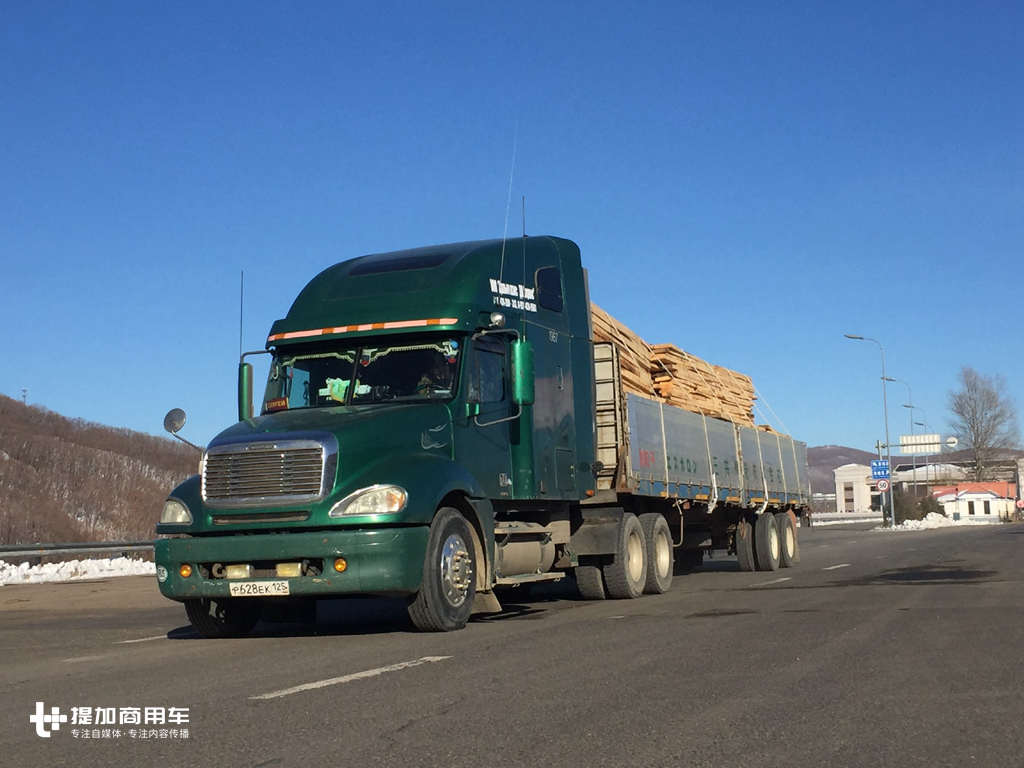 在这里一日能看尽世界卡车30年发展历史，绥芬河中俄口岸拍车纪实 - 第37张