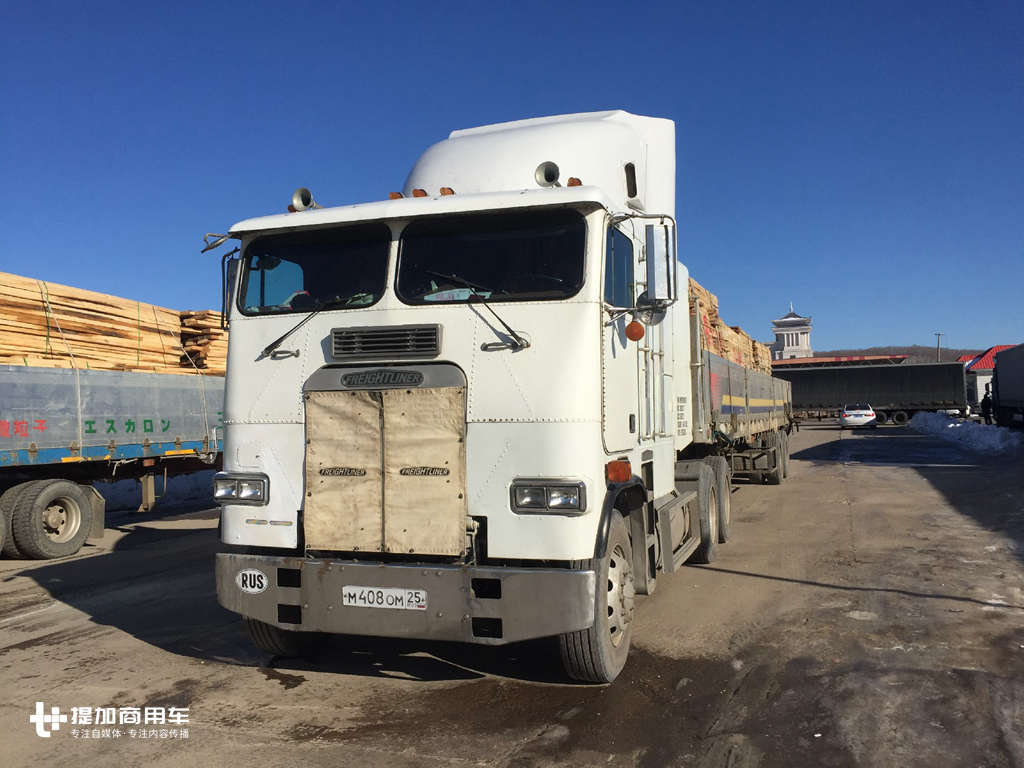 在这里一日能看尽世界卡车30年发展历史，绥芬河中俄口岸拍车纪实 - 第38张