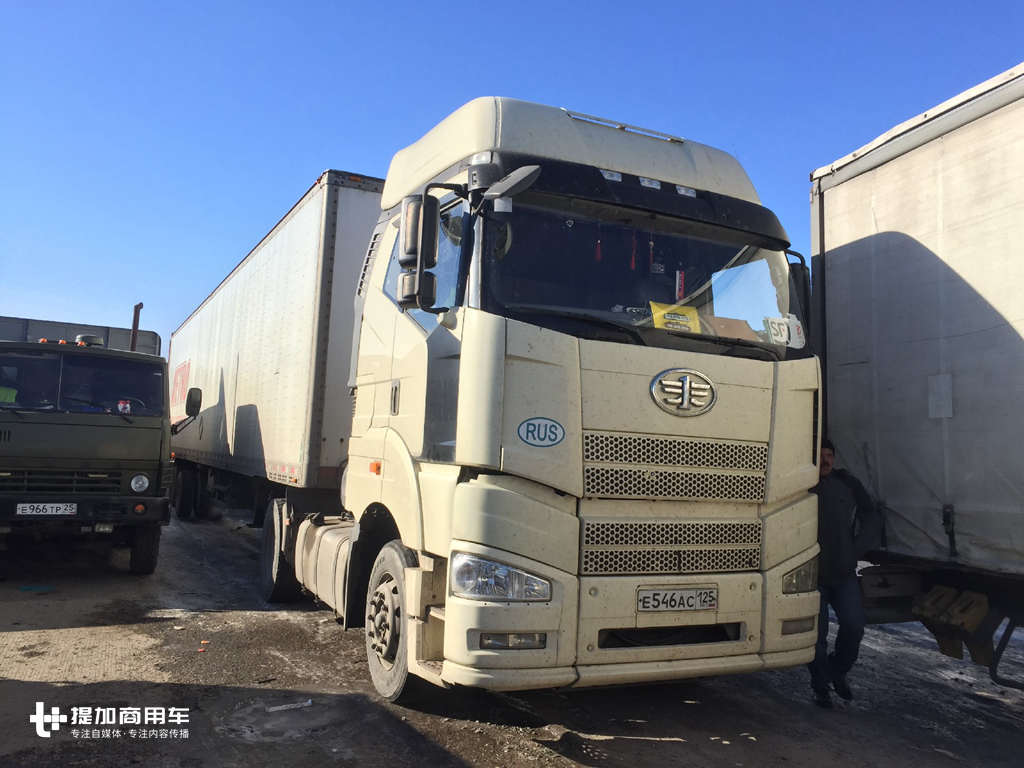 在这里一日能看尽世界卡车30年发展历史，绥芬河中俄口岸拍车纪实 - 第39张